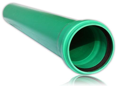 OSMA Trubka plastová odpadní PPKGEM DN 150, L 500 venkovní zelená-