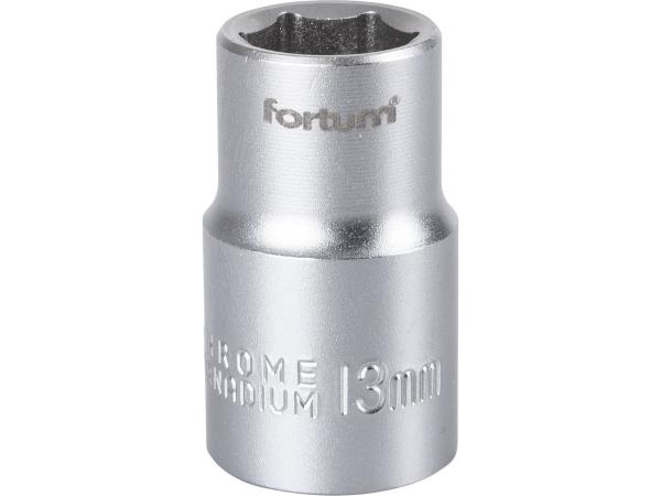 FORTUM 4700413 - hlavice nástrčná 1/2", 13mm, L 38mm