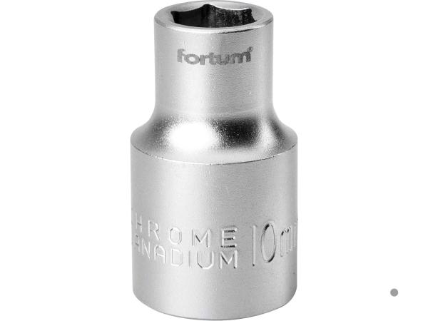 FORTUM 4700410 - hlavice nástrčná 1/2", 10mm, L 38mm
