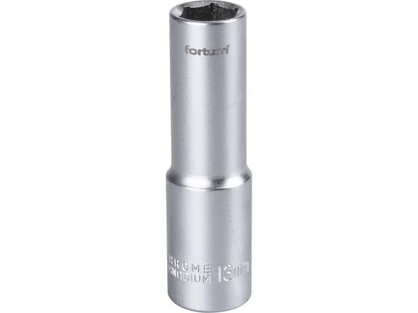 FORTUM 4700513 - hlavice nástrčná prodloužená 1/2", 13mm, L 77mm
