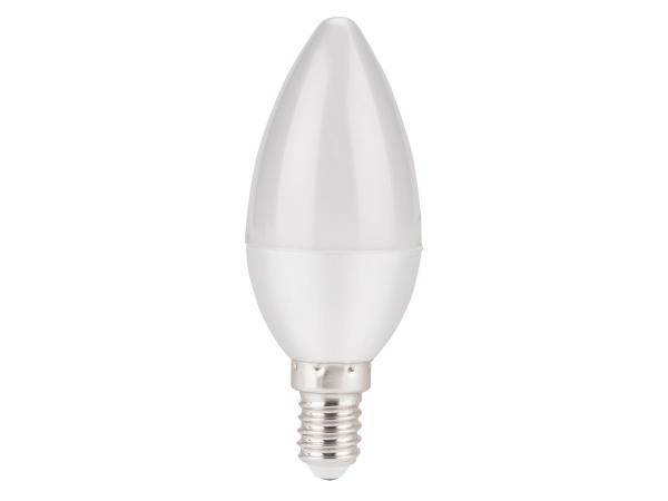 EXTOL LIGHT 43022 - žárovka LED svíčka, 440lm, 5W, E14, denní bílá