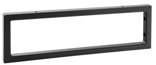 Podpěrná konzole 440x150x20mm, lakovaná ocel, černá mat, 1 ks (VG4415)
