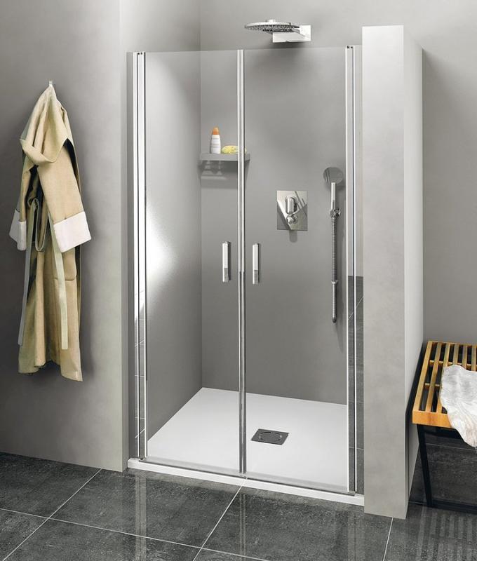 ZOOM LINE sprchové dveře dvojkřídlé 800mm, čiré sklo (ZL1780)