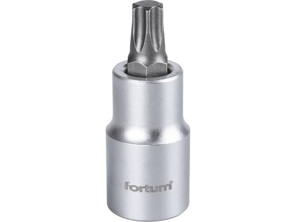 FORTUM 4700726 - hlavice zástrčná 1/2" hrot TORX, T50, L 55mm