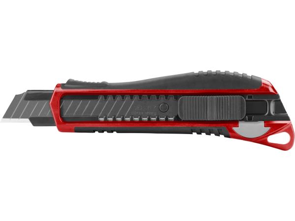 EXTOL PREMIUM 4780024 - nůž ulamovací s kovovou výztuhou, 18mm, Auto-lock