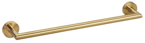 X-ROUND GOLD držák ručníků 450x65mm, zlato mat
