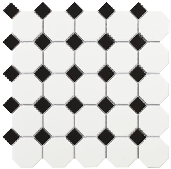 Intermatex TECH mozaika Octogon White Matt 29,5x29,5 (INT076)