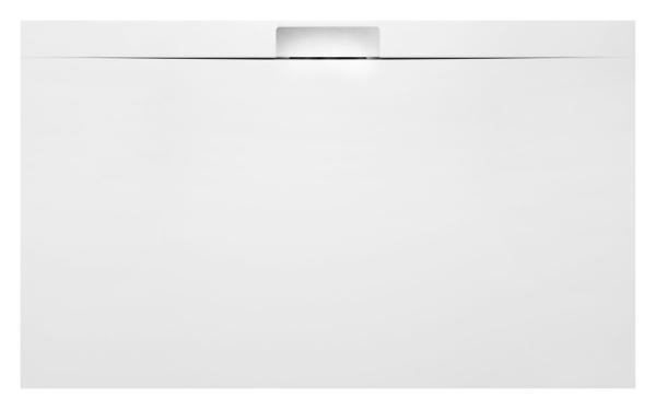 KAZUKO sprchová vanička z litého mramoru, obdélník, 150x90cm, bílá