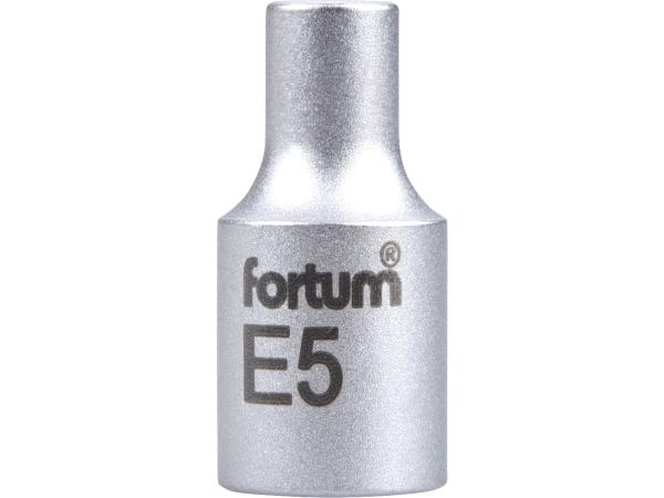 FORTUM 4701705 - hlavice nástrčná vnitřní TORX 1/4", E 5, L 25mm