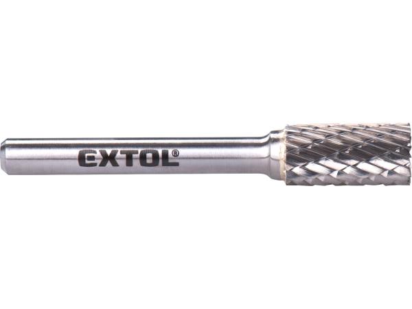 EXTOL INDUSTRIAL 8703714 - fréza karbidová, válcová s čelním ozubením, pr.10x20mm/stopka 6