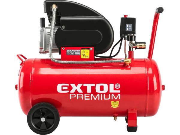 EXTOL PREMIUM 8895315 - kompresor olejový, 1800W, 50l