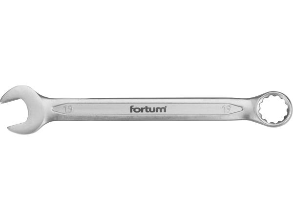 FORTUM 4730219 - klíč očkoplochý, 19mm