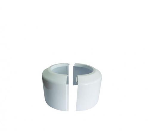 PLAST BRNO Krycí růžice k dopojení WC dvoudílná, šířka 100 mm DN 110, vnější průměr 170 mm