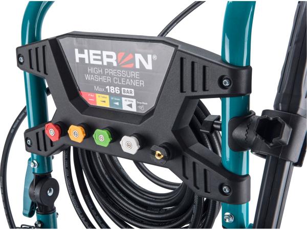 HERON 8896351 - vysokotlaký motorový čistič se šamponovačem, 186bar