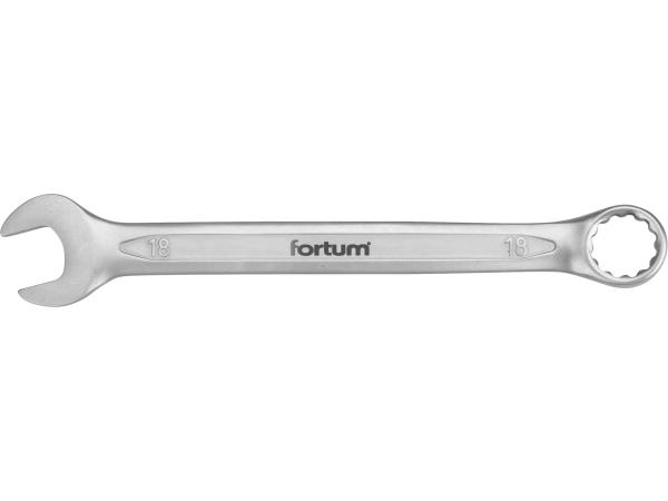 FORTUM 4730218 - klíč očkoplochý, 18mm