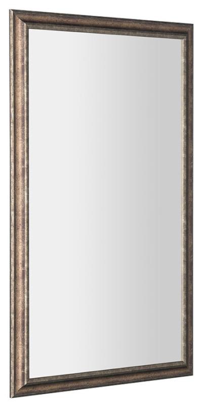 ROMINA zrcadlo v dřevěném rámu 580x980mm, bronzová patina (NL398)