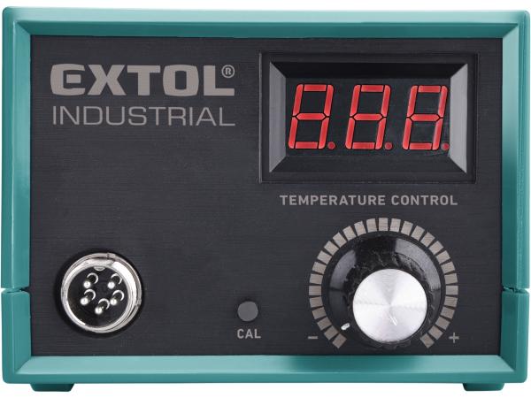EXTOL INDUSTRIAL 8794520 - stanice pájecí s LCD a elektronickou regulací teploty a kalibra