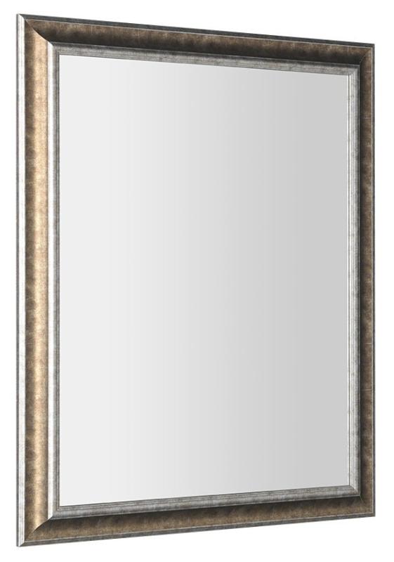 AMBIENTE zrcadlo v dřevěném rámu 720x920mm, bronzová patina (NL700)