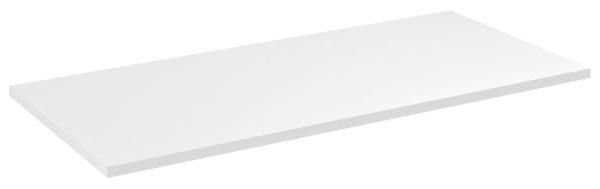 CIRASA deska DTDL 81x1,8x46,5cm, bílá lesk