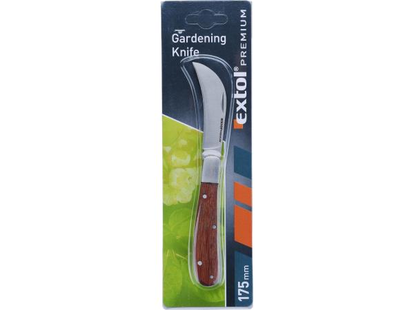 EXTOL PREMIUM 8855110 - nůž štěpařský zavírací nerez, 170/100mm
