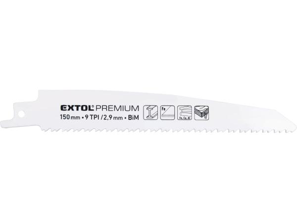 EXTOL PREMIUM 8806203 - plátky do pily ocasky 3ks, 150x22x1,6mm, Bi-metal