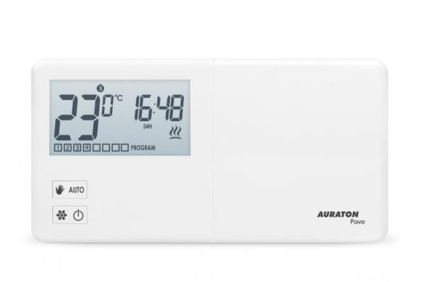 AURATON Pavo (2030) - programovatelný týdenní termostat, 8 teplot, podsvícený