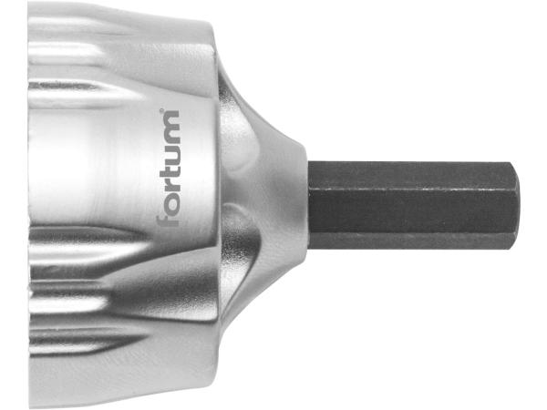 FORTUM 4769003 - odhrotovač do vrtačky s SK plátky, pro průměry 13-36mm