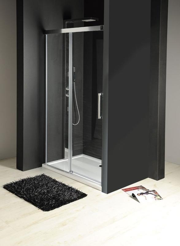 FONDURA sprchové dveře 1100mm, čiré sklo (GF5011)
