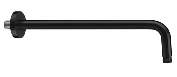 Sprchové ramínko kulaté, 400mm, černá mat (SL103)