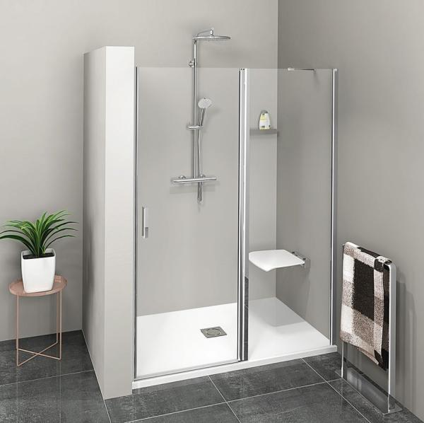 ZOOM LINE sprchové dveře 900mm, čiré sklo (ZL1390)