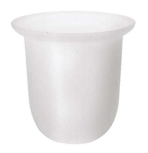 Miska na WC štětku pro X-ROUND/Trend-i/X-STEEL, XS301 mléčné sklo (NDX310)