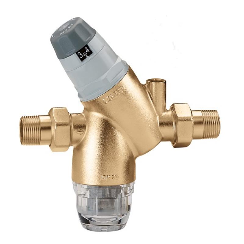 CALEFFI redukční ventil 3/4", s filtrem, 5351, rozsah nastavení 0,1-0,6 MPa, Pmax =2,5 MPa