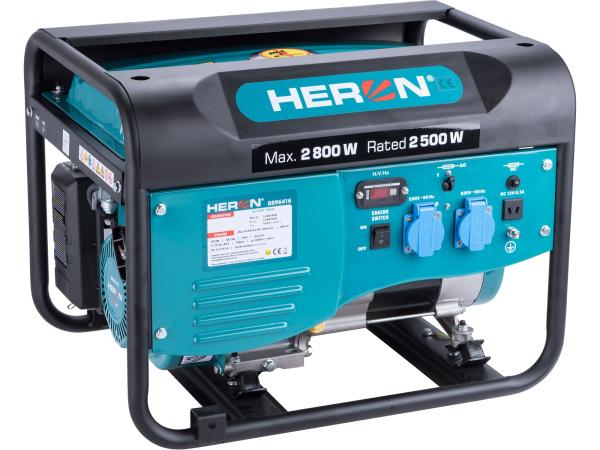 HERON 8896416 - elektrocentrála benzínová 6,5HP/2,8kW