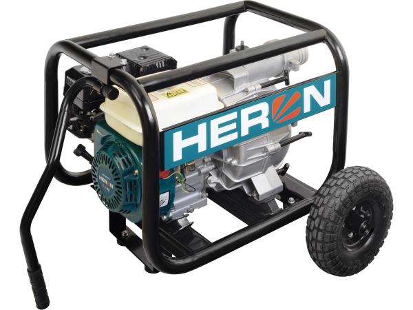 HERON 8895105 - čerpadlo motorové kalové 6,5HP, 1300l/min