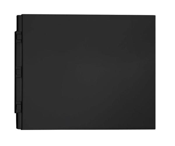 COUVERT panel boční 80x52cm, černá mat
