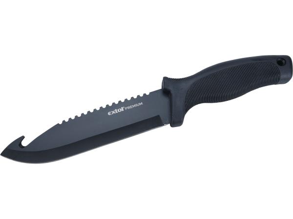 EXTOL PREMIUM 8855302 - nůž lovecký nerez, 270/150mm
