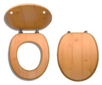 NOVASERVIS WC/BOROVICE - Sedátko dýhované dřevo