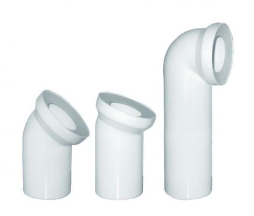 PLAST BRNO WC dopojení - koleno, DN 110/90° PB.KK90000