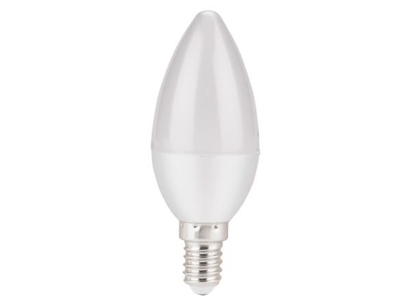 EXTOL LIGHT 43021 - žárovka LED svíčka, 410lm, 5W, E14, teplá bílá