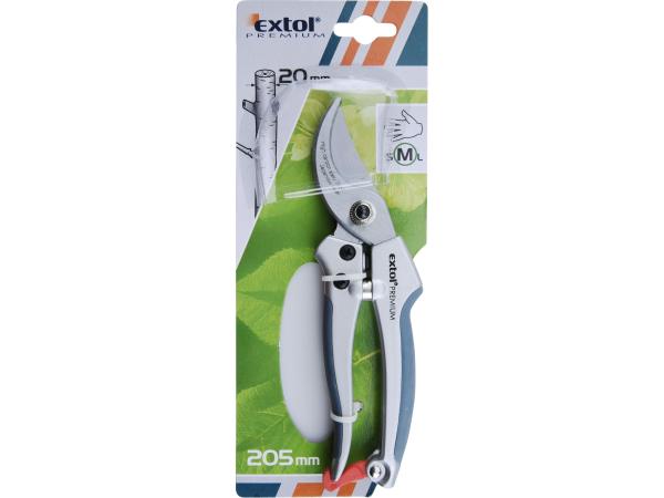 EXTOL PREMIUM 8872108 - nůžky zahradnické, 205mm, SK5