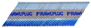 RAWLPLUG R-DRG-2863-V - Hřebíky prstenc. do plyn. hřebíkovačky WW90CH/II-zinek bílý;2,8x63