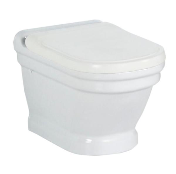 ANTIK závěsná WC mísa, 36x53 cm, bílá (AN320)