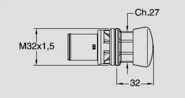 Samouzavírací ventil (QK16051) (AT90851)