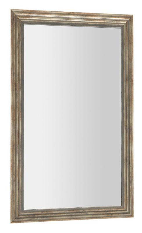 DEGAS zrcadlo v dřevěném rámu 616x1016mm, černá/starobronz (NL731)