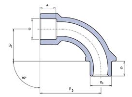 PPR OBLOUK D 32 PP-RCT / SO03290RCT Wavin Ekoplastik