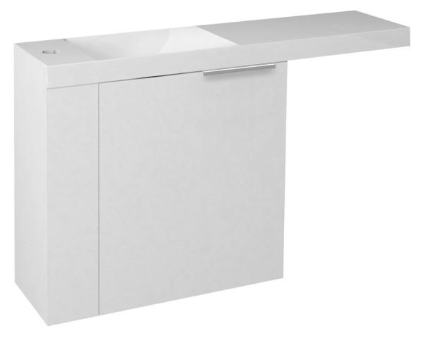 LATUS VI umyvadlová skříňka 50x50x22cm, levá, bílá (55835) (LT615-3030)
