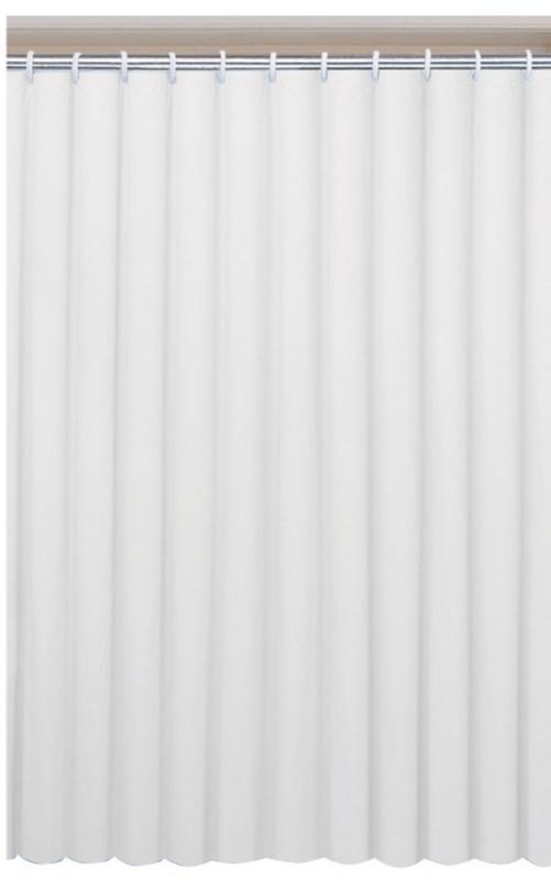 Sprchový závěs 180x180cm, vinyl, bílá