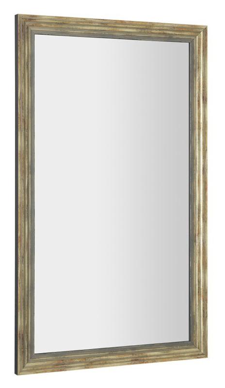DEGAS zrcadlo v dřevěném rámu 716x1216mm, černá/starobronz (NL732)
