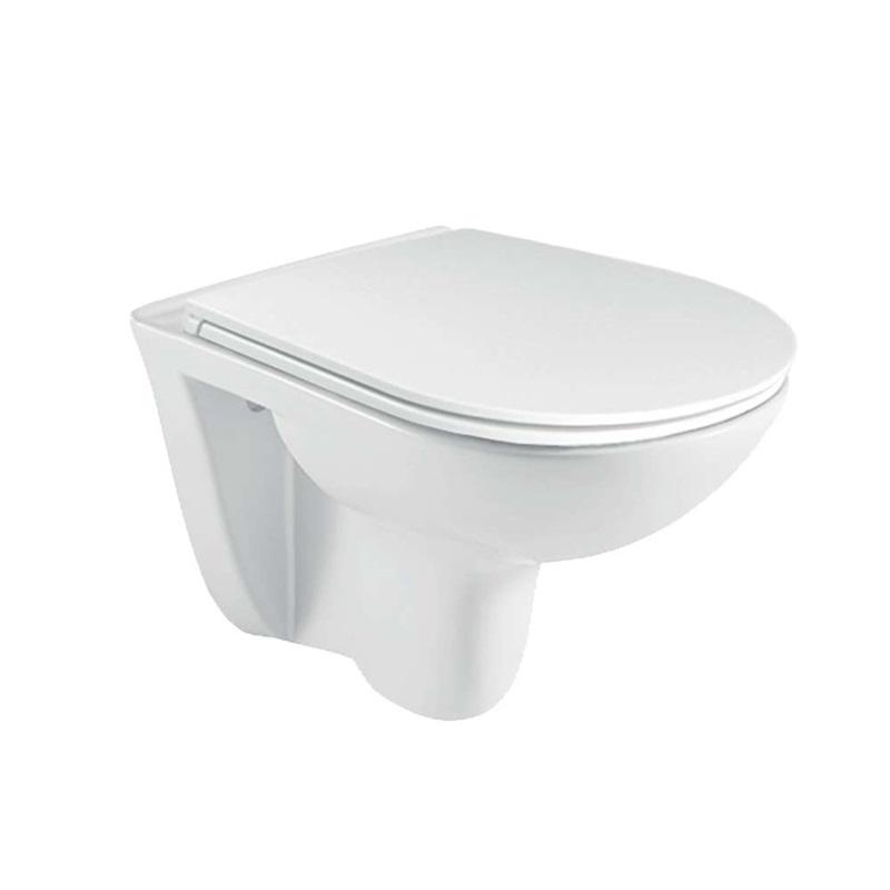 WC závěsné, RIMLESS, 530x355x360, keramické, vč. sedátka CSS124