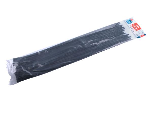 EXTOL PREMIUM 8856176 - pásky stahovací na kabely černé, 600x8,8mm, 50ks, nylon PA66